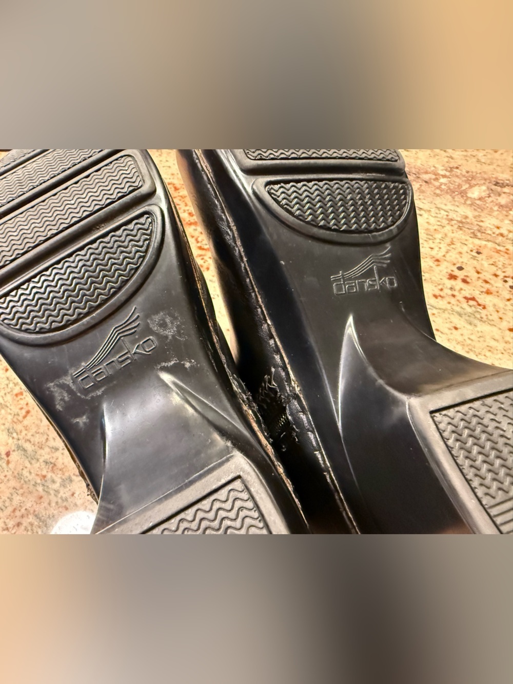 DANSKO Scout Women's Size 38 US 7.5-8 Black Leather Ankle-Boots/Comfort Clogs - Picture 14 of 15